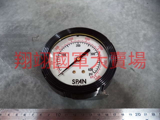 車側儀表壓力表