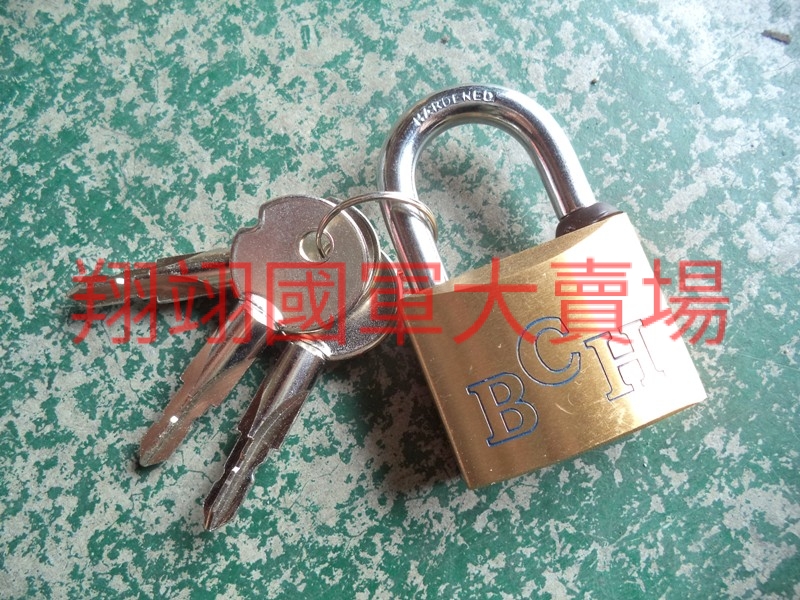 (DIY)高級十字銅鎖 60mm