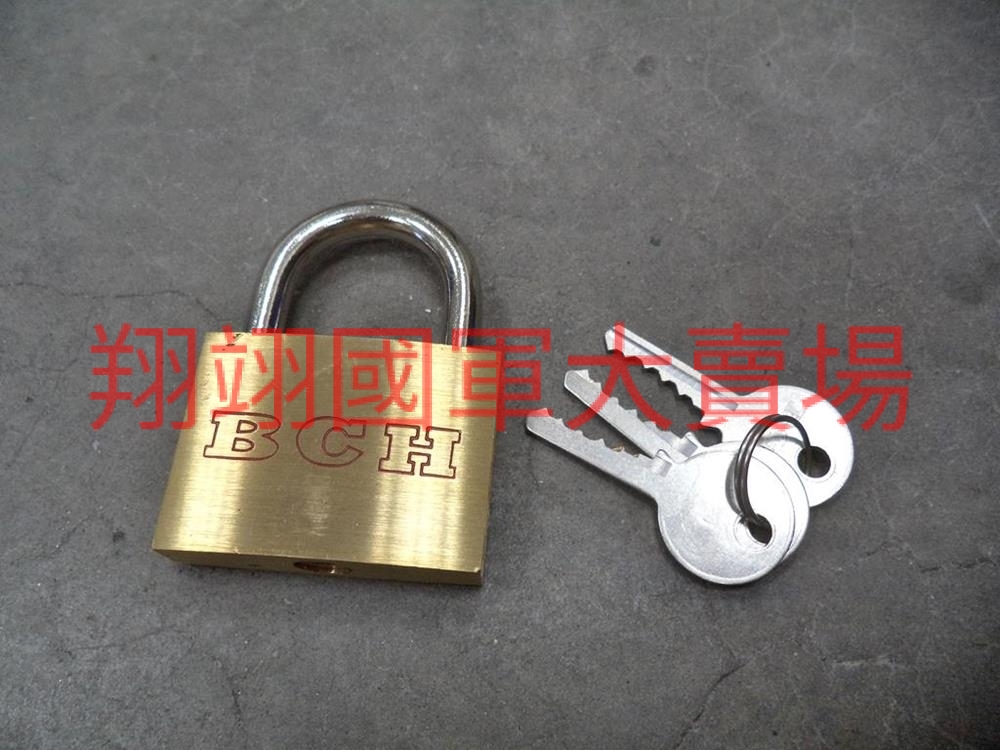 (DIY)普通銅鎖40mm